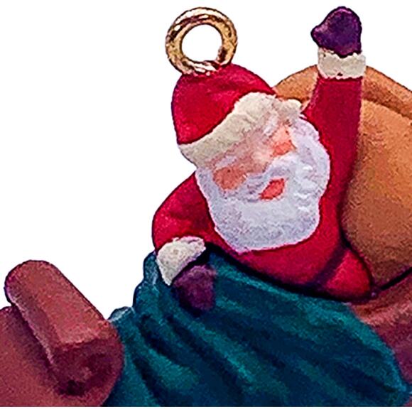 1996 Hallmark Keepsake Miniature Night Before Christmas Tree Ornament in Box - Picture 1 of 7